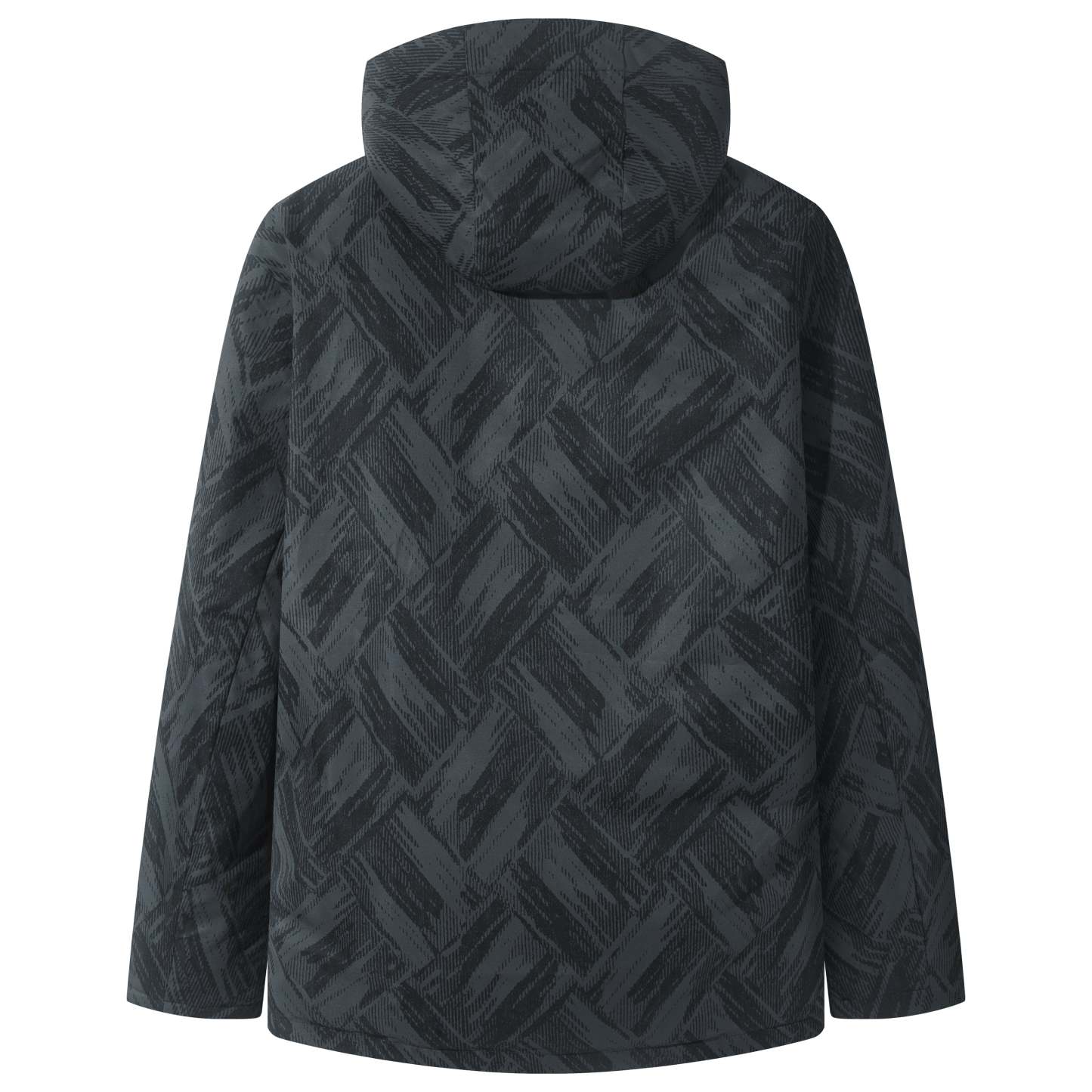 SWISSWELL Men's Seam-Sealed Overprint Hooded Waterproof skiing Jacket-SH-M-1123|Swisswell