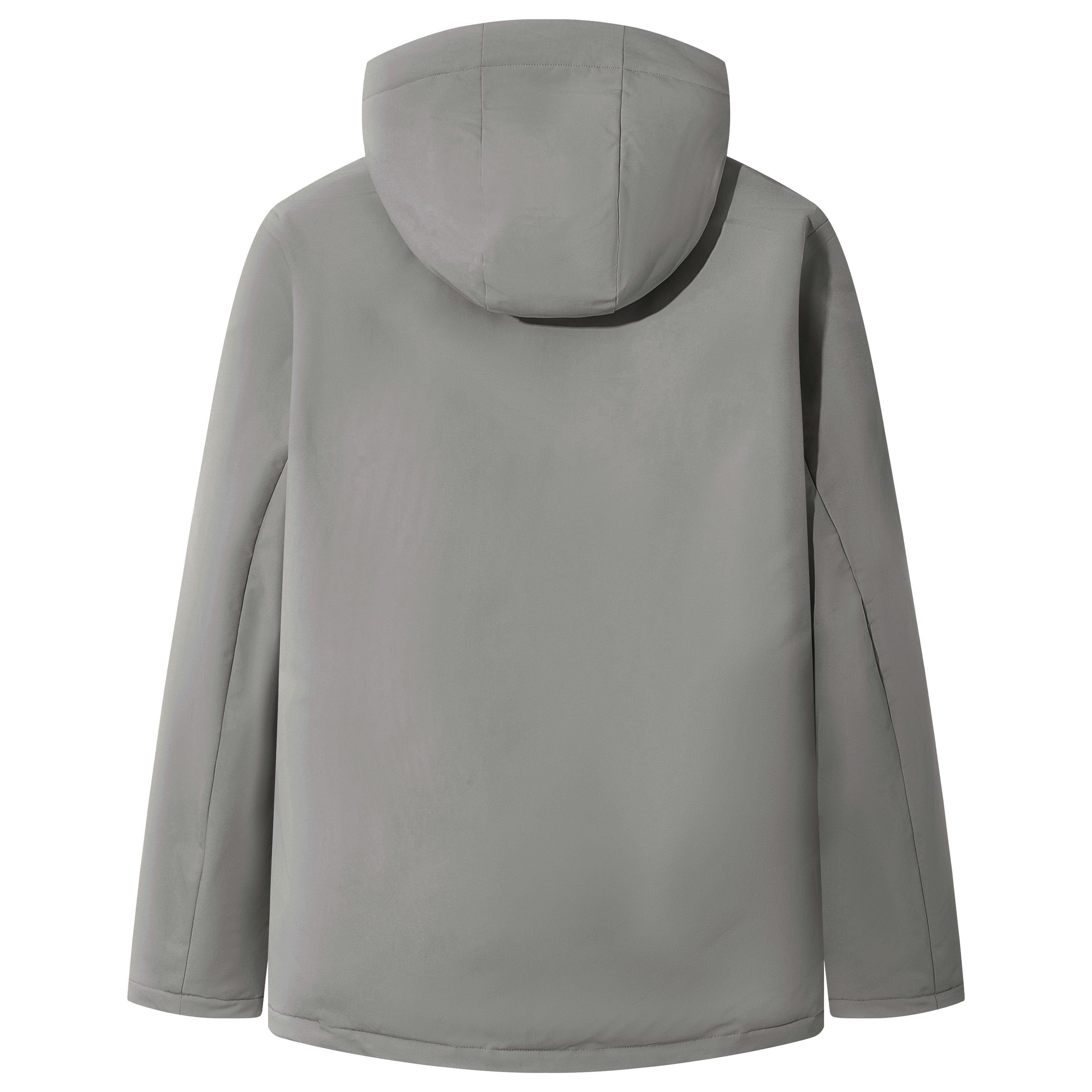 SWISSWELL Mens Seam-Sealed Solid Padded full Zipper with Pocket Jacket -SH-M-1122|Swisswell