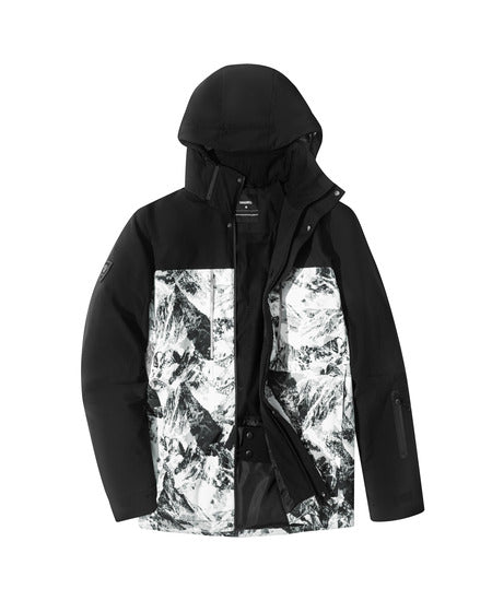 SWISSWELL Men's Seam-Sealed Waterproof Windproof Ski Outdoor Jacket -SH-M-1135|Swisswell