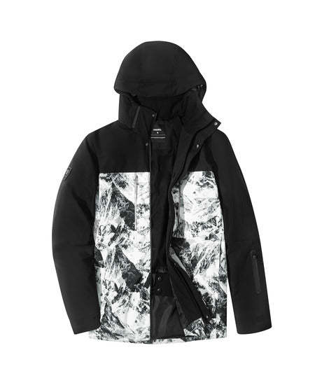 SWISSWELL Men's Seam-Sealed Waterproof Windproof Ski Outdoor Jacket -SH-M-1135|Swisswell