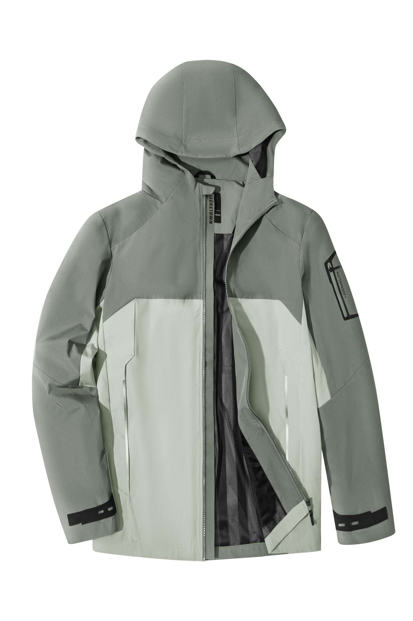 SWISSWELL Mens Seam-Sealed Loose Fit Casual Jacket For Outdoor Camping Windbreaker -SH-M-1086|Swisswell