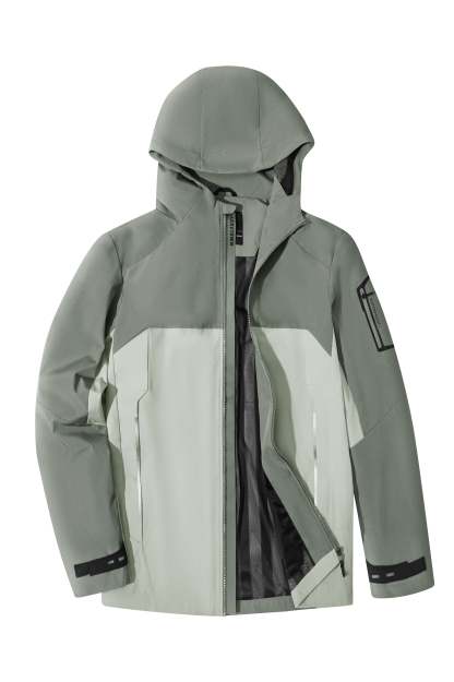 SWISSWELL Mens Seam-Sealed Loose Fit Casual Jacket For Outdoor Camping Windbreaker -SH-M-1086|Swisswell