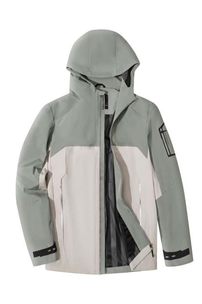 SWISSWELL Mens Seam-Sealed Loose Fit Casual Jacket For Outdoor Camping Windbreaker -SH-M-1086|Swisswell