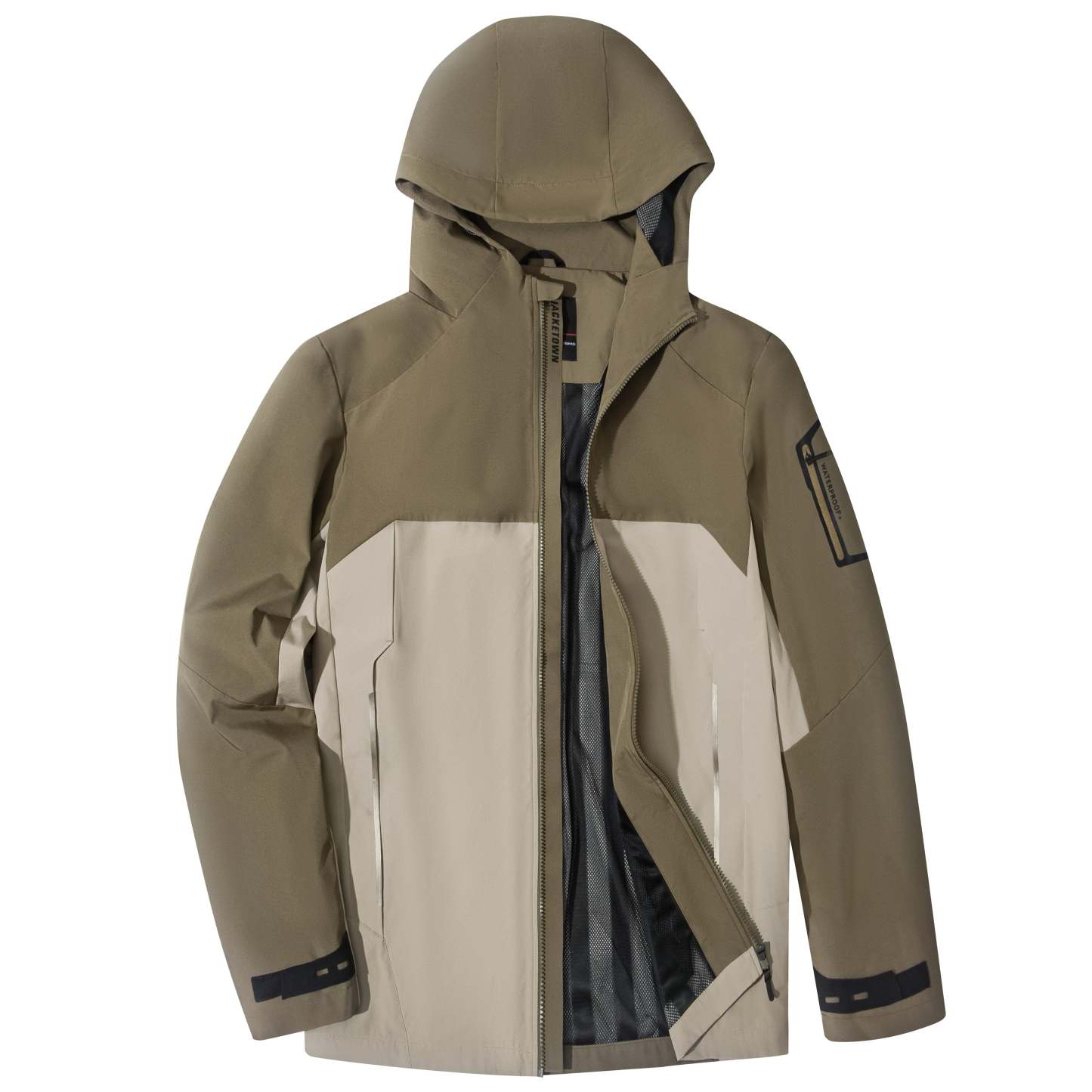 SWISSWELL Mens Seam-Sealed Loose Fit Casual Jacket For Outdoor Camping Windbreaker -SH-M-1086|Swisswell