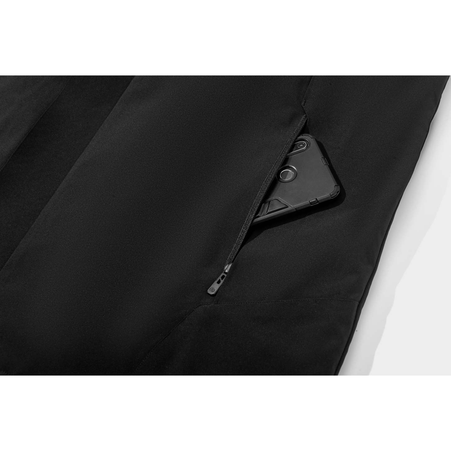 SWISSWELL Mens Seam-Sealed Solid Padded full Zipper with Pocket Jacket -SH-M-1122|Swisswell