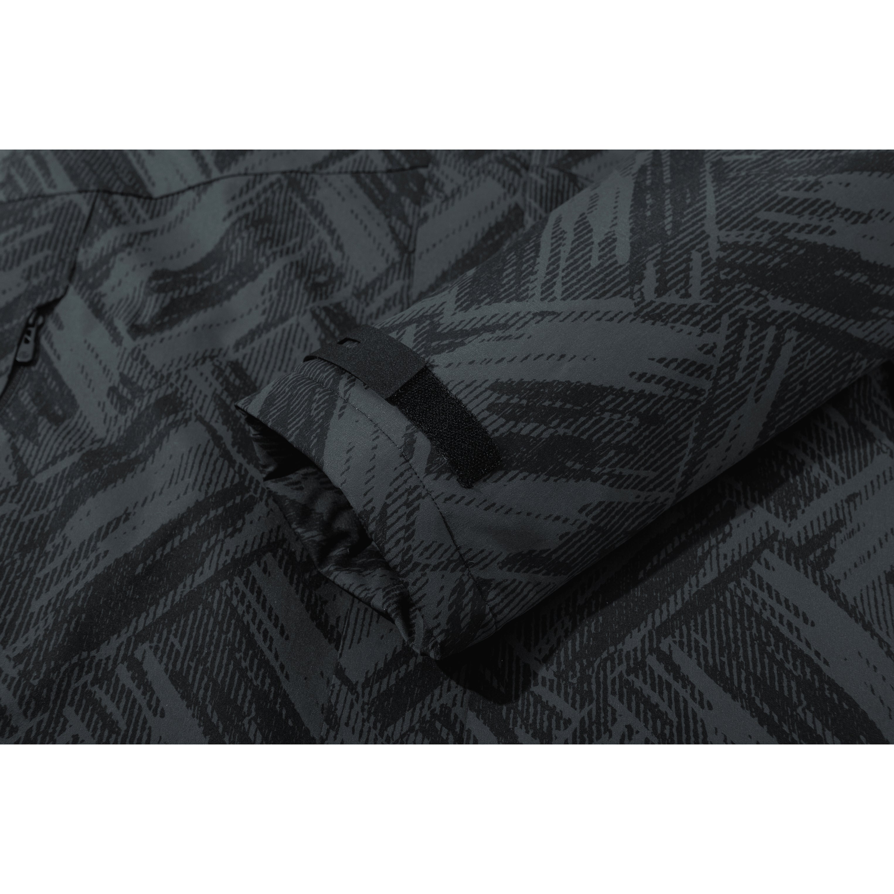 SWISSWELL Men's Seam-Sealed Overprint Hooded Waterproof skiing Jacket-SH-M-1123|Swisswell