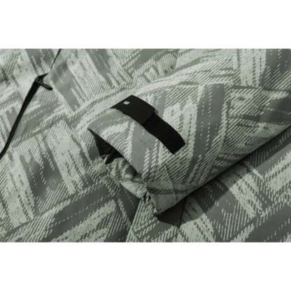 SWISSWELL Men's Seam-Sealed Overprint Hooded Waterproof skiing Jacket-SH-M-1123|Swisswell