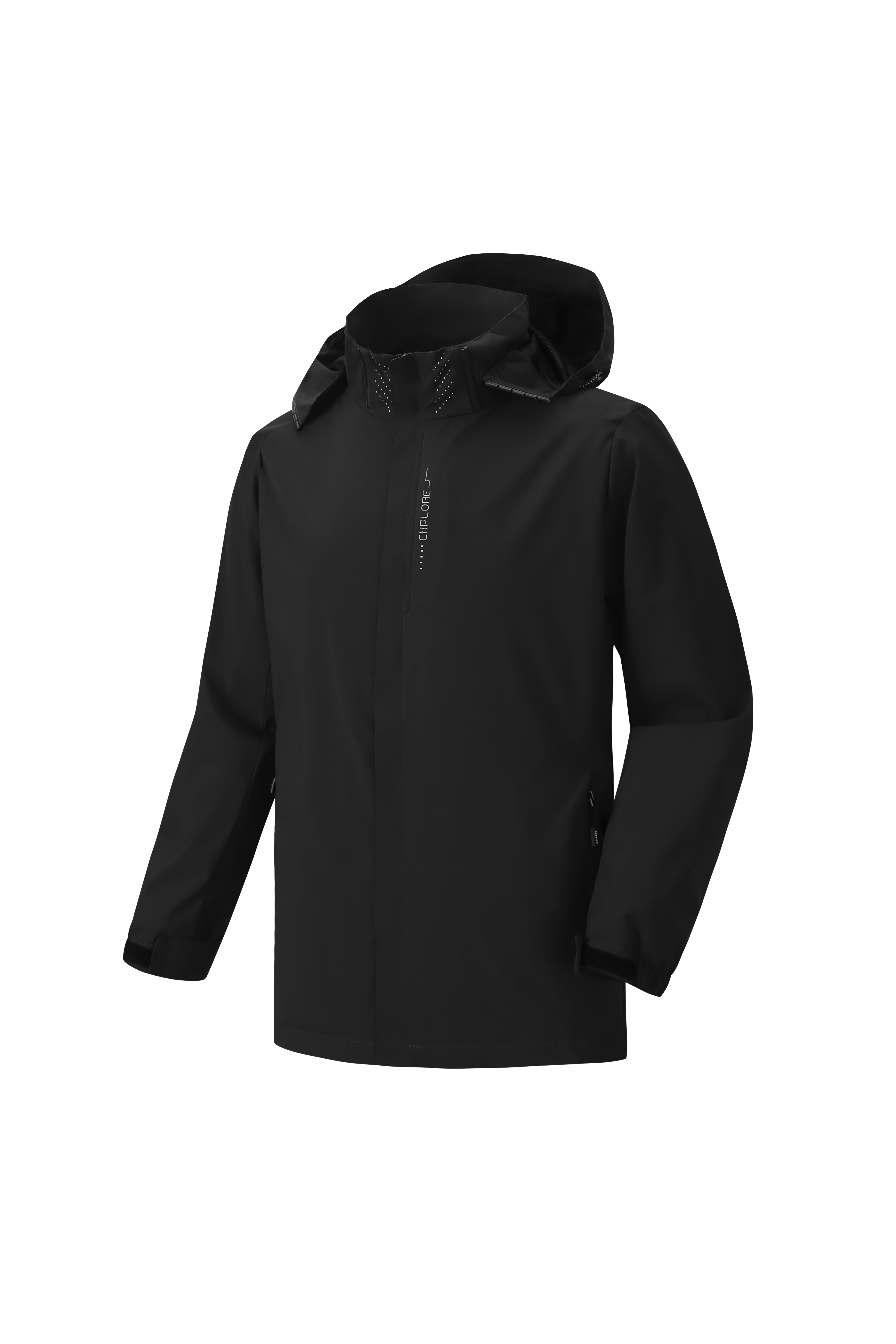 SWISSWELL Men's Windbreaker Rain Jacket Lightweight Hooded Raincoat -CUMRC01482|Swisswell