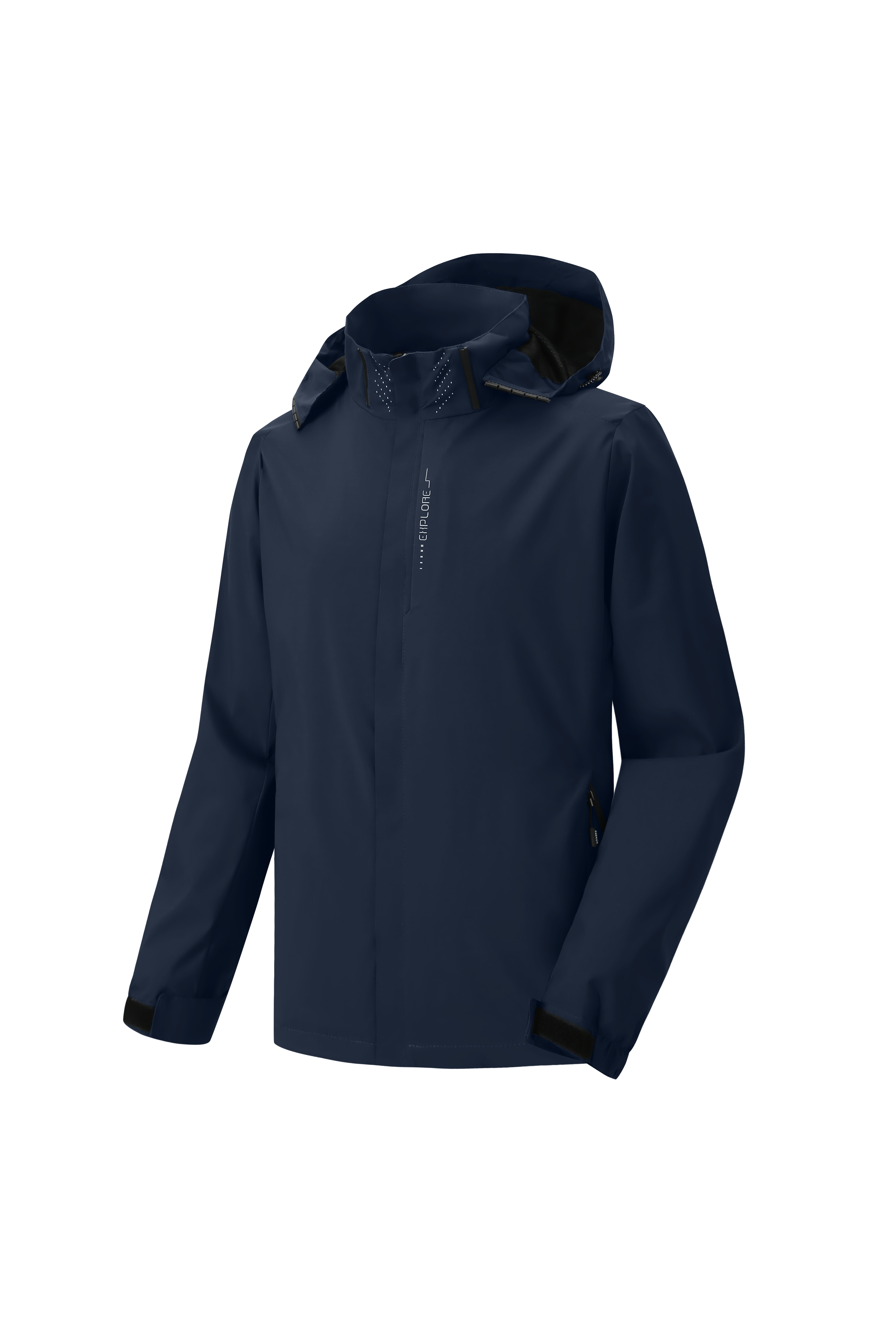 SWISSWELL Men's Windbreaker Rain Jacket Lightweight Hooded Raincoat -CUMRC01482|Swisswell