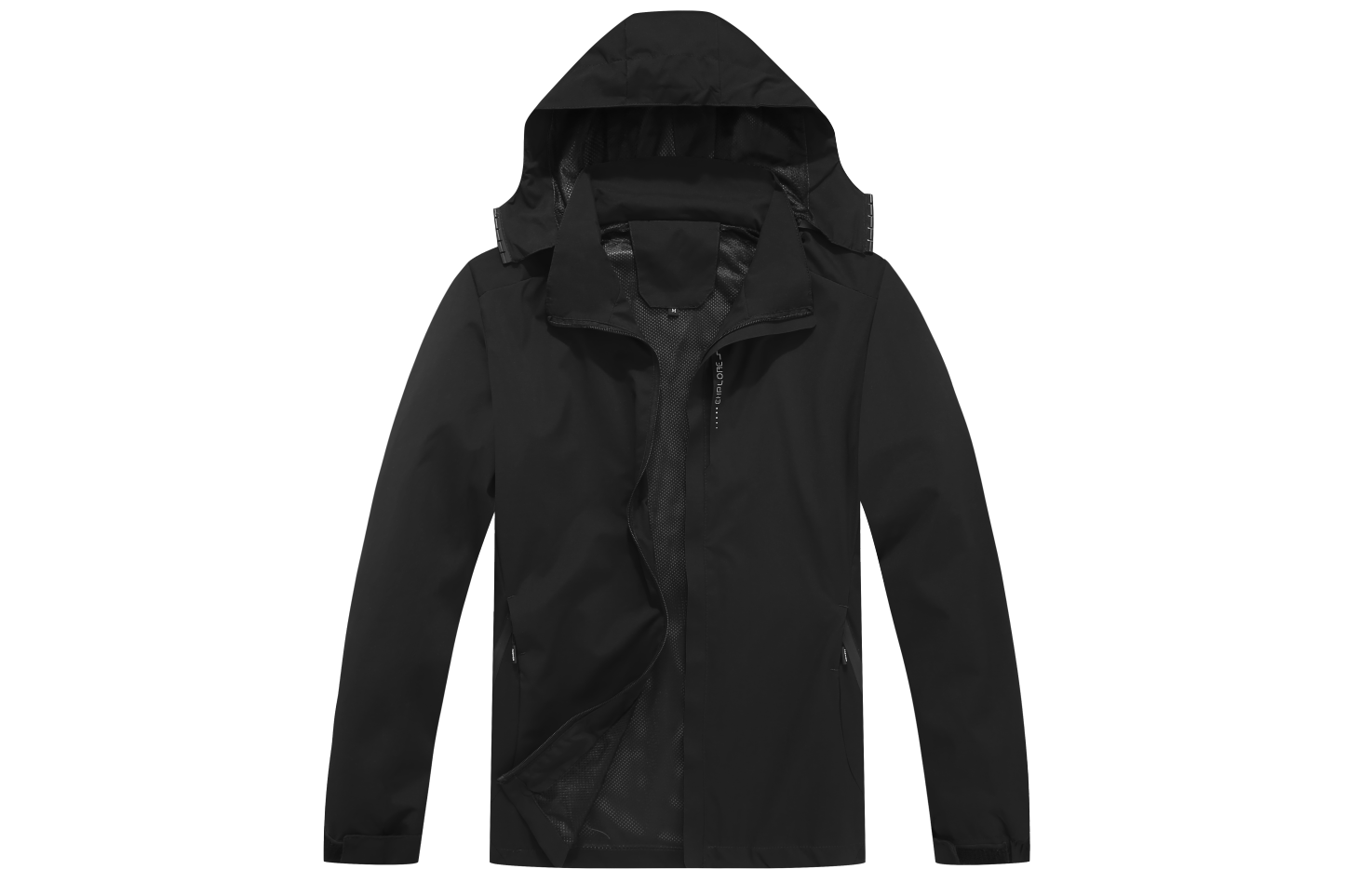 SWISSWELL Men's Windbreaker Rain Jacket Lightweight Hooded Raincoat -CUMRC01482|Swisswell