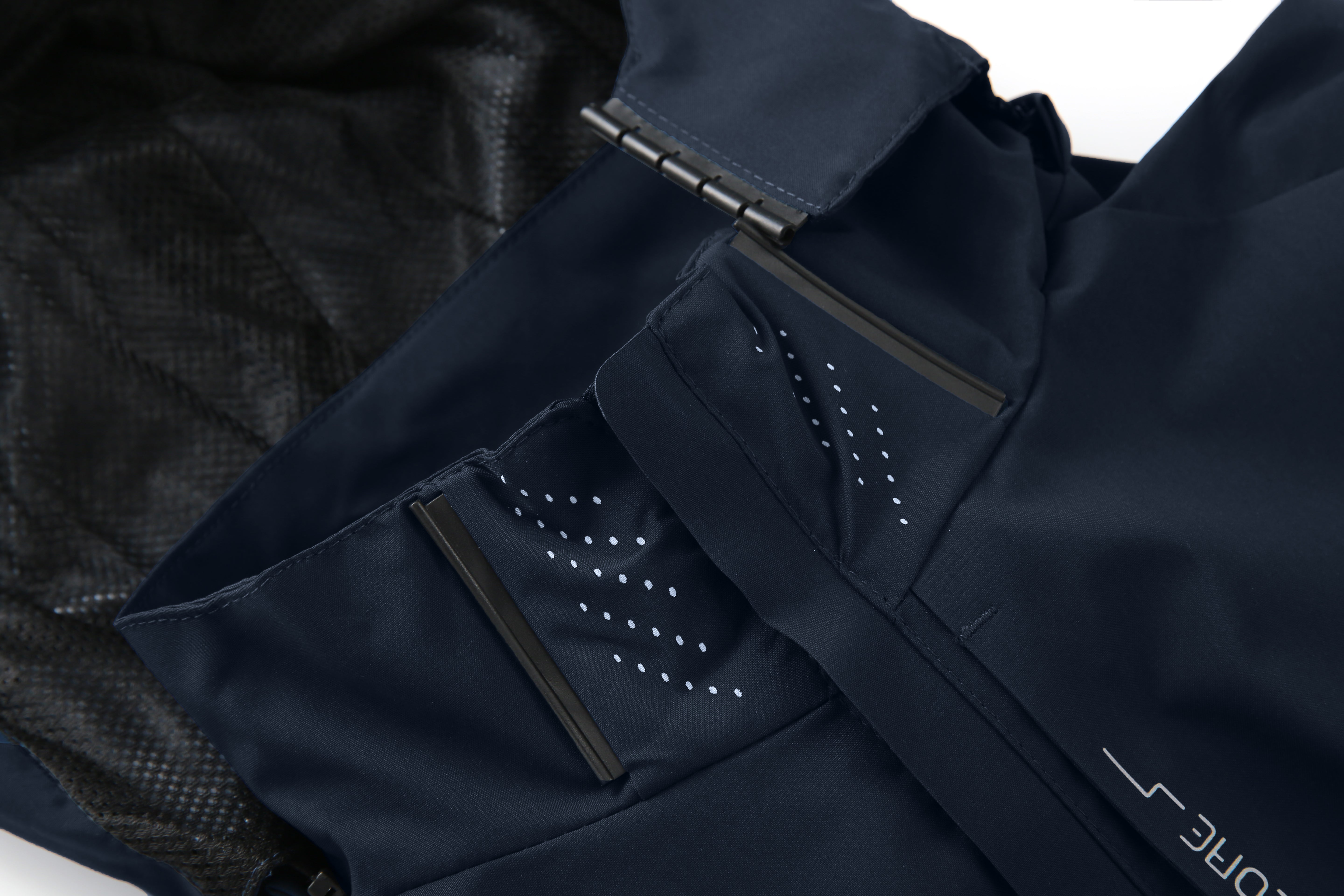 SWISSWELL Men's Windbreaker Rain Jacket Lightweight Hooded Raincoat -CUMRC01482|Swisswell