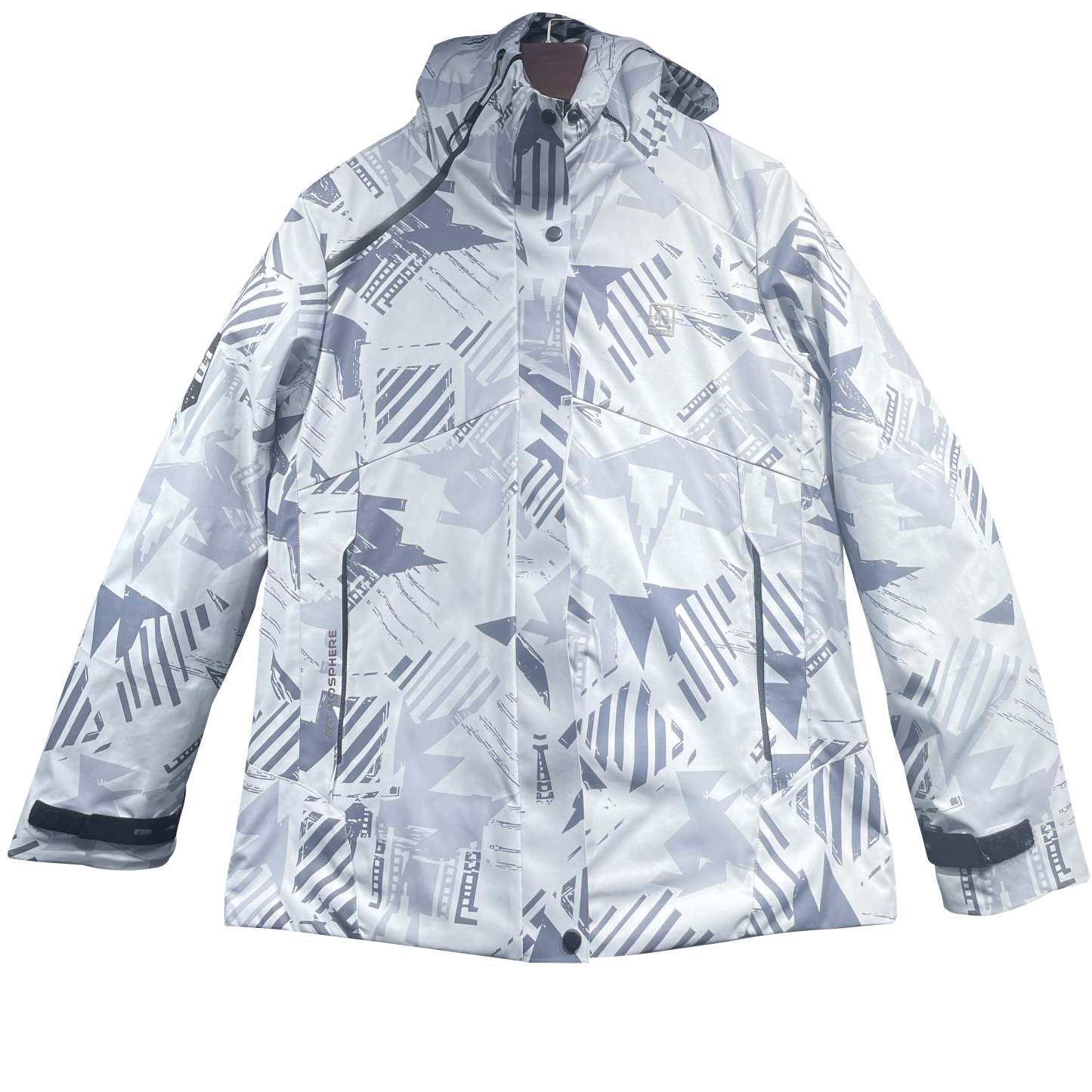 SWISSWELL Men's Seam-Sealed Overprint Hooded Waterproof skiing Jacket-SH-M-1123|Swisswell