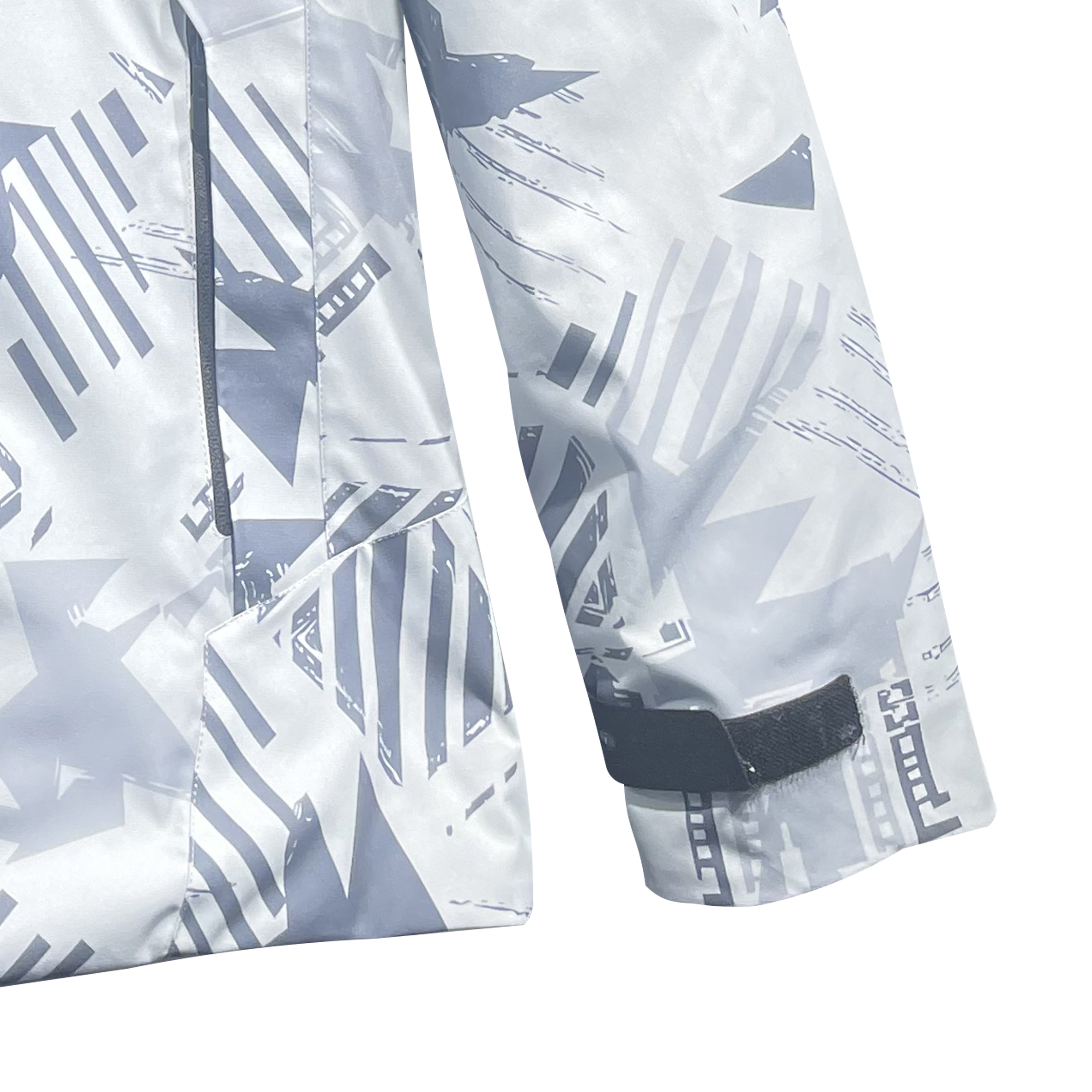 SWISSWELL Men's Seam-Sealed Overprint Hooded Waterproof skiing Jacket-SH-M-1123|Swisswell