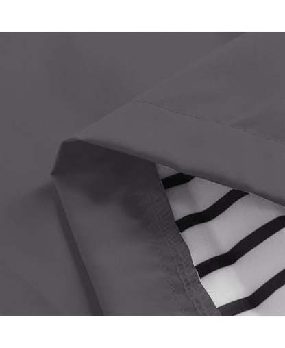 SWISSWELL Women Coat Solid Color Drawstring Windbreaker Hooded Jacket -ZPK006099|Swisswell