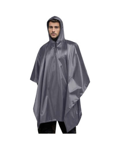 SWISSWELL Mens  Shirt Jackets Adult Poncho Style Rain Long Poncho Coat -ZPK000807|Swisswell