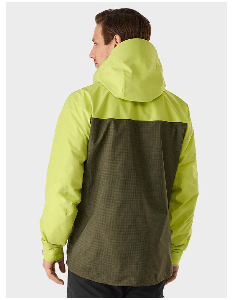 SWISSWELL Men's Waterproof Hard Shell Windproof Breathable Climbing Jacket 25-ZT-XH002|Swisswell
