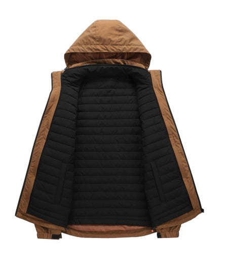 SWISSWELL Men's Coat Detachable Lining Thick Warm Casual Jacket-ZPK010362|Swisswell