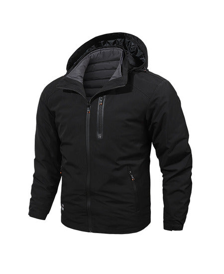 SWISSWELL Men's Coat Detachable Lining Thick Warm Casual Jacket-ZPK010362|Swisswell