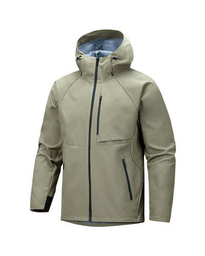 SWISSWELL Men Waterproof Casual Thin Jacket Casual Hooded Jacket -ZPK010370|Swisswell