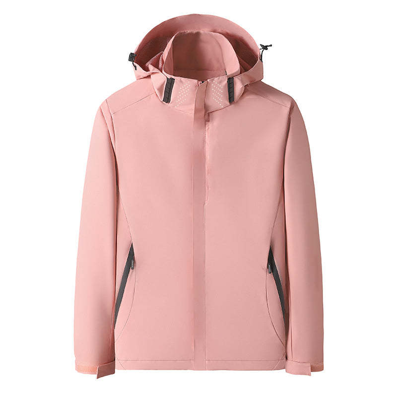 SWISSWELL Women's Thin Hooded Waterproof Hooded Climbing Fishing Sportswear Jackets-ZPK002539|Swisswell
