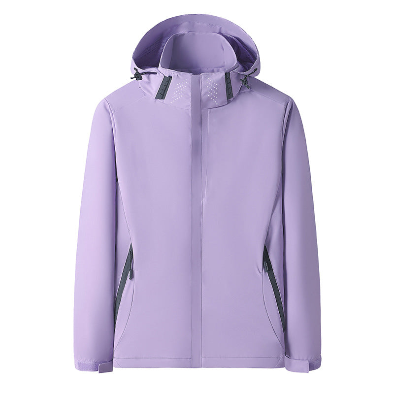 SWISSWELL Women's Thin Hooded Waterproof Hooded Climbing Fishing Sportswear Jackets-ZPK002539|Swisswell