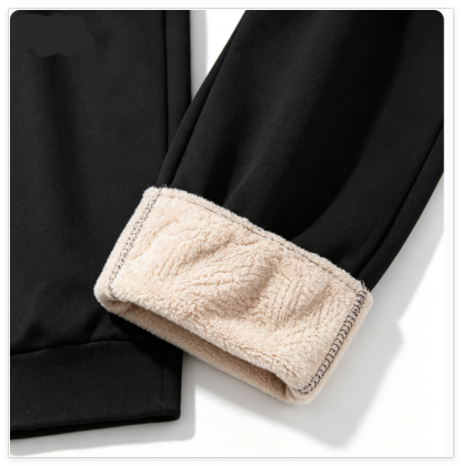 SWISSWELL Men's Sports Pants Warm Sherpa Lined Fleece Winter Trousers with Pockets