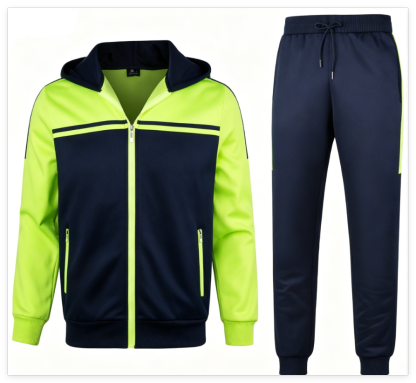 SWISSWELL Men's Sports Jersey Team Uniform - Full Zip Hooded Athletic Top for Baseball, Football & Outdoor Activities