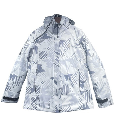 SWISSWELL Men's Seam-Sealed Overprint Hooded Waterproof skiing Jacket-SH-M-1123|Swisswell