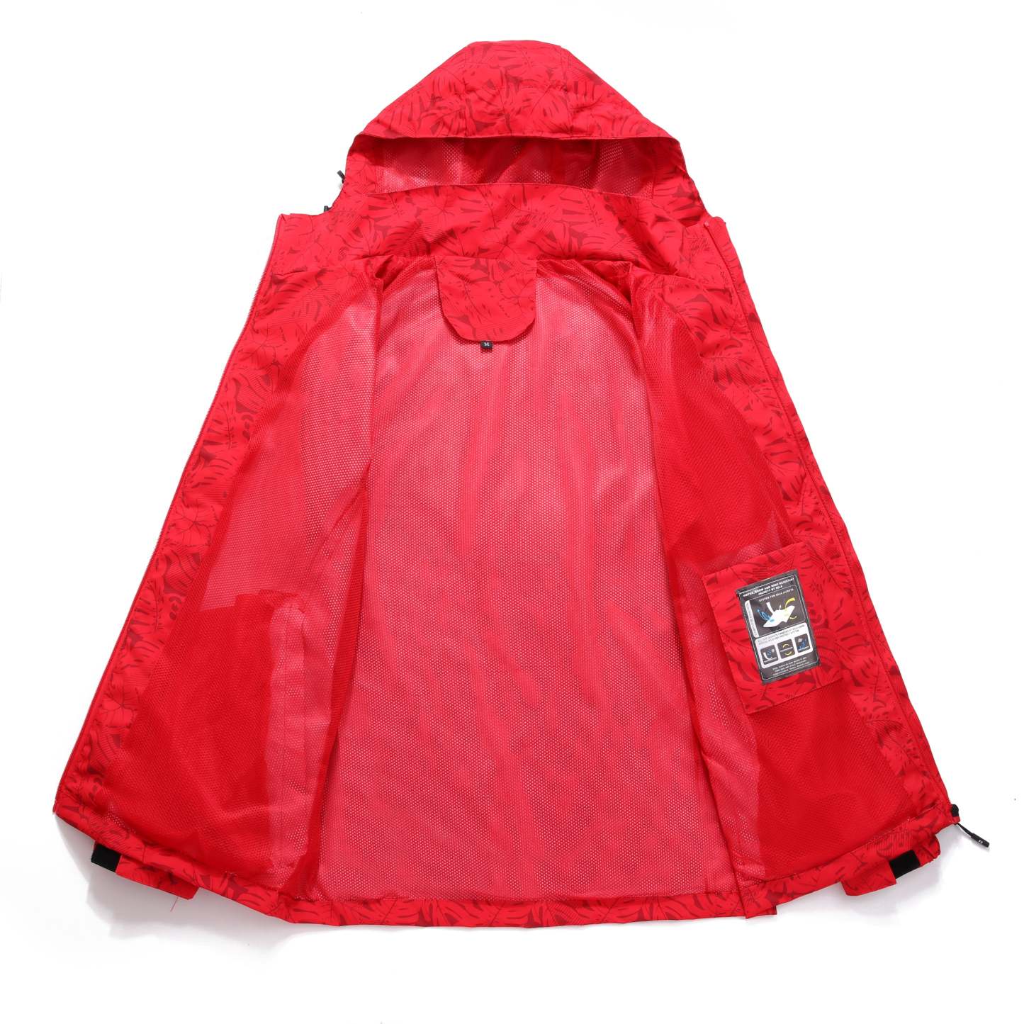 SWISSWELL Men's Windbreaker Rain Jacket Lightweight Hooded Raincoat -CUMRC01482|Swisswell