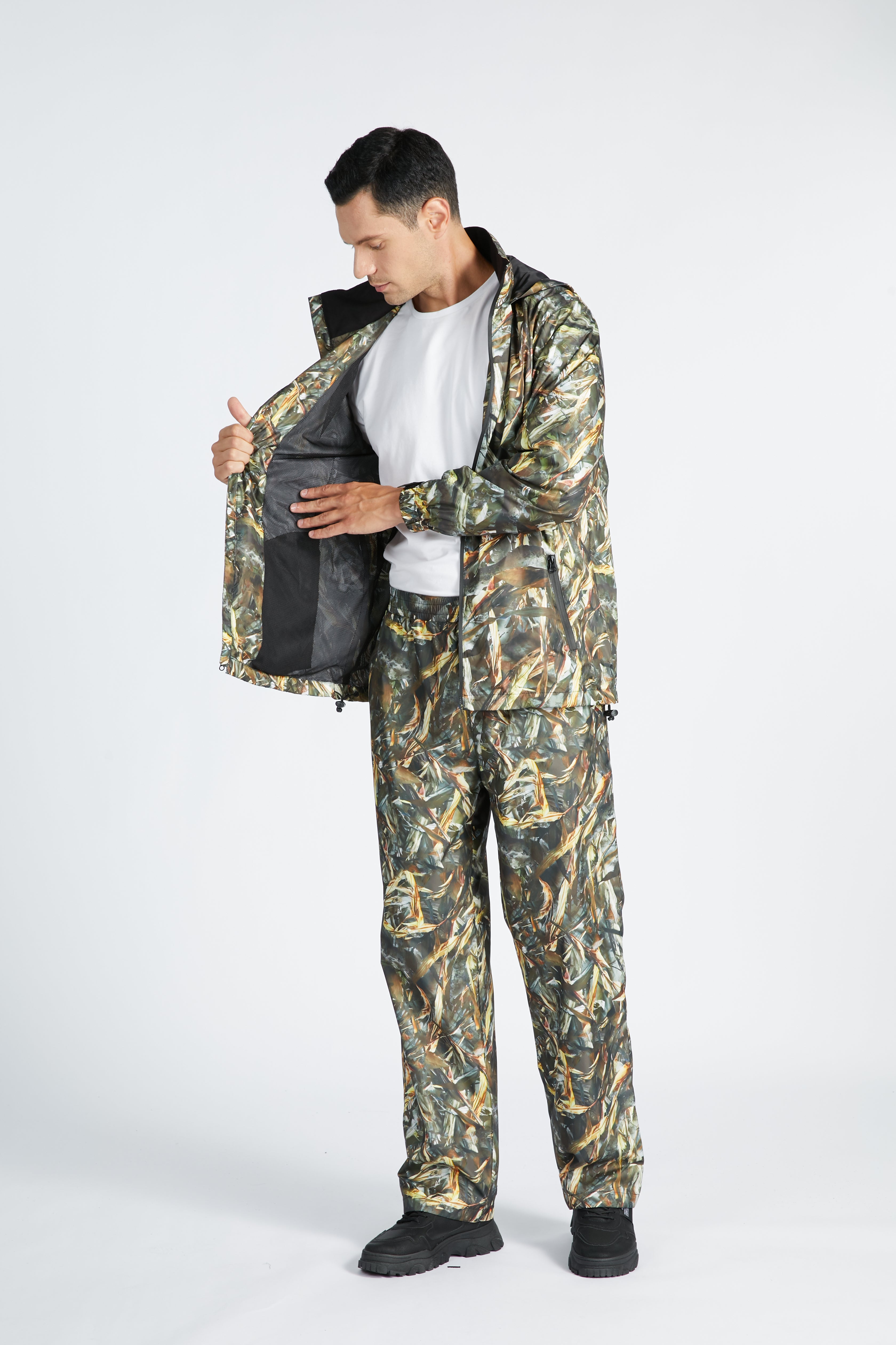 SWISSWELL Men's Lightweight Waterproof Raincoat Jacket- ZPK000806|Swisswell