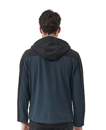 SWISSWELL Men Fashionable Color Matching Soft Shell Outdoor Windproof Jacket -ZPK010368|Swisswell
