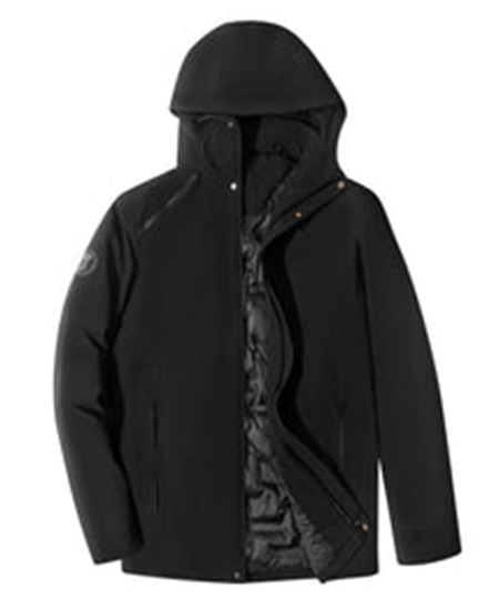 SWISSWELL Mens Seam-Sealed Solid Padded full Zipper with Pocket Jacket -SH-M-1122|Swisswell