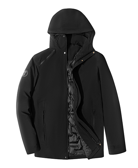 SWISSWELL Mens Seam-Sealed Solid Padded full Zipper with Pocket Jacket -SH-M-1122|Swisswell
