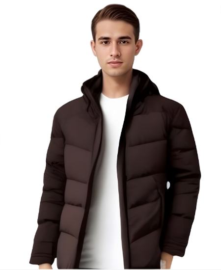 Swisswell Men's Seam-Sealed Puffy Long Sleeve with pocket Outdoor Jacket -SH-M-1118|Swisswell