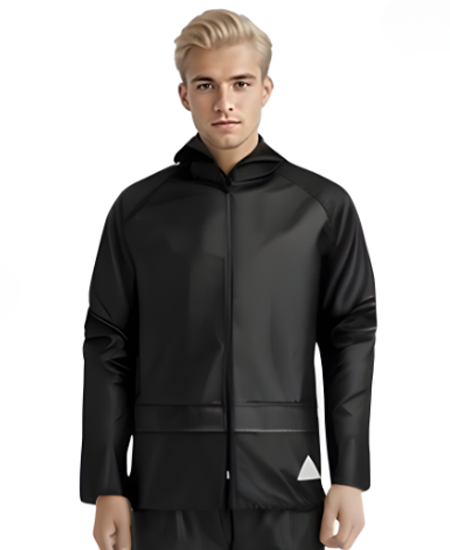 SWISSWELL Men's Windbreaker Rain Jacket Mens Lightweight Hooded Raincoat -ZPK000828|Swisswell