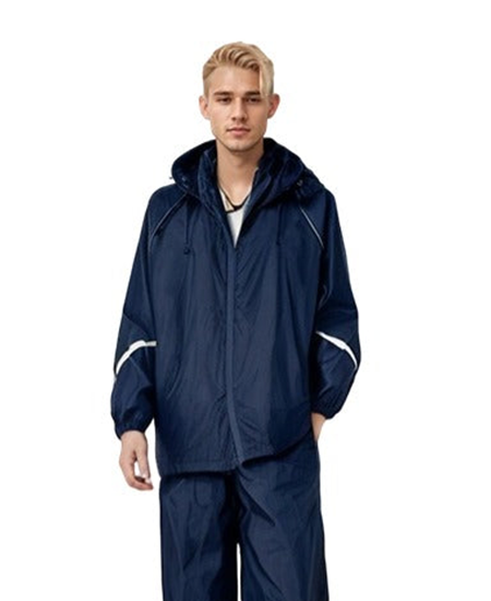 SWISSWELL Men's Windbreaker Rain Jacket Lightweight Hooded Raincoat -ZPK006301|Swisswell