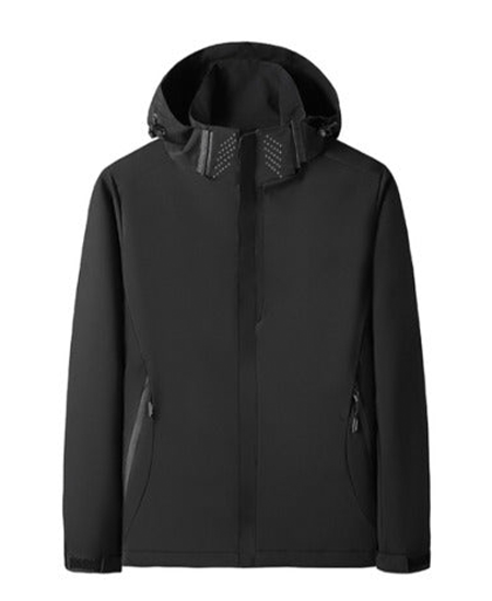 SWISSWELL Men's Thin Hooded Waterproof Long Sleeved Zip Up Jackets-ZPK002539|Swisswell