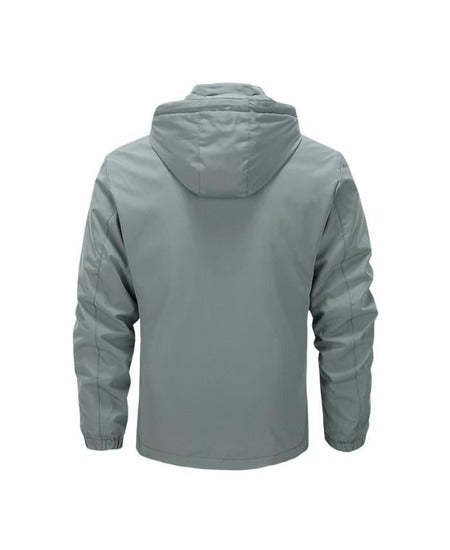 SWISSWELL Men's Casual Fleece Lined Waterproof Windproof Detachable Hooded Jacket -ZPK010361|Swisswell