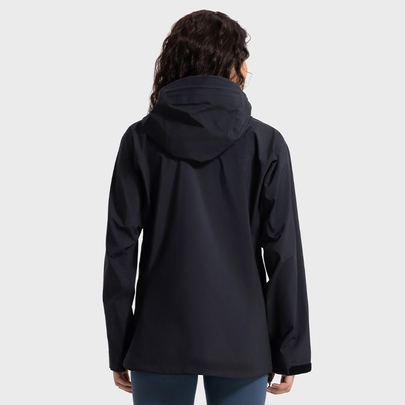 SWISSWELL Women′s Hooded Hard-Shell Waterproof Windproof Fishing Hiking Jacket-DAW043|Swisswell