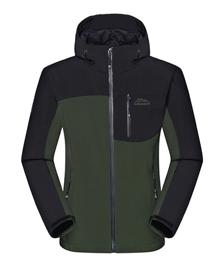 SWISSWELL Men Fashionable Color Matching Soft Shell Outdoor Windproof Jacket -ZPK010368|Swisswell