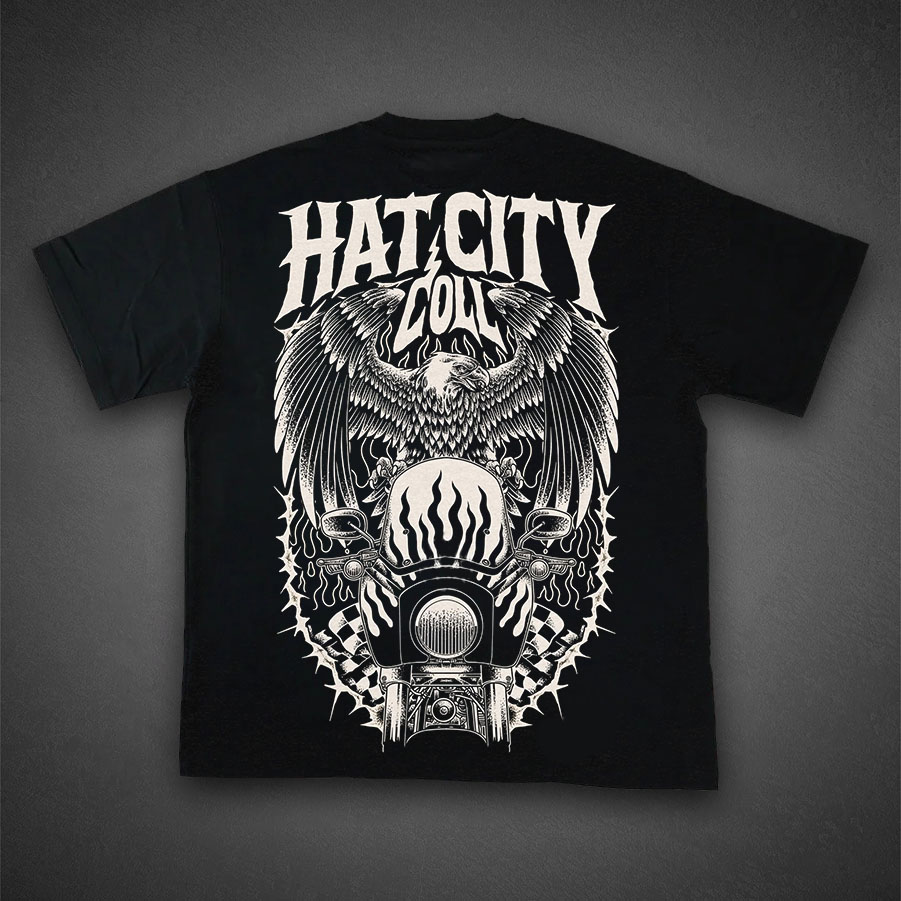 Cowboy Eagle Skull T-Shirt 