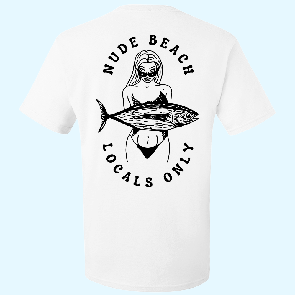 Nude Beach Locals Only T-Shirt