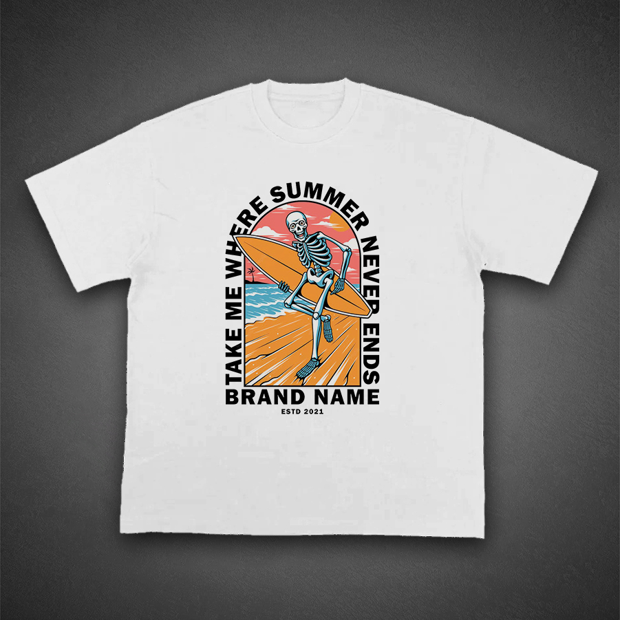 Desert Surfer Cowboy Tee