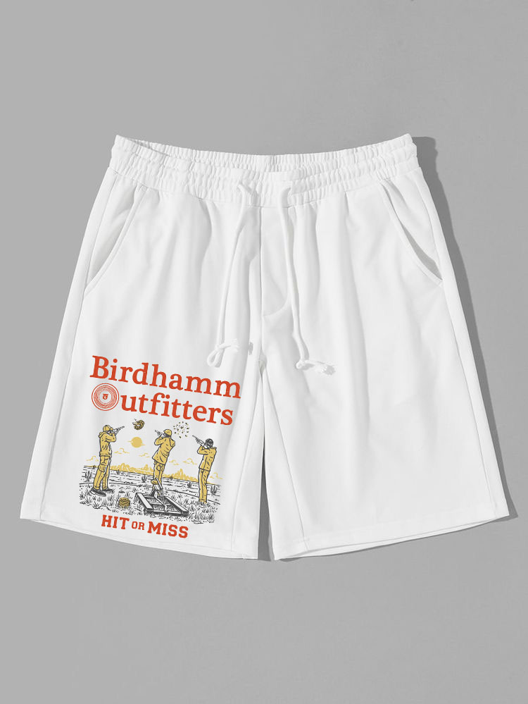 Cowboy Print Men's Shorts