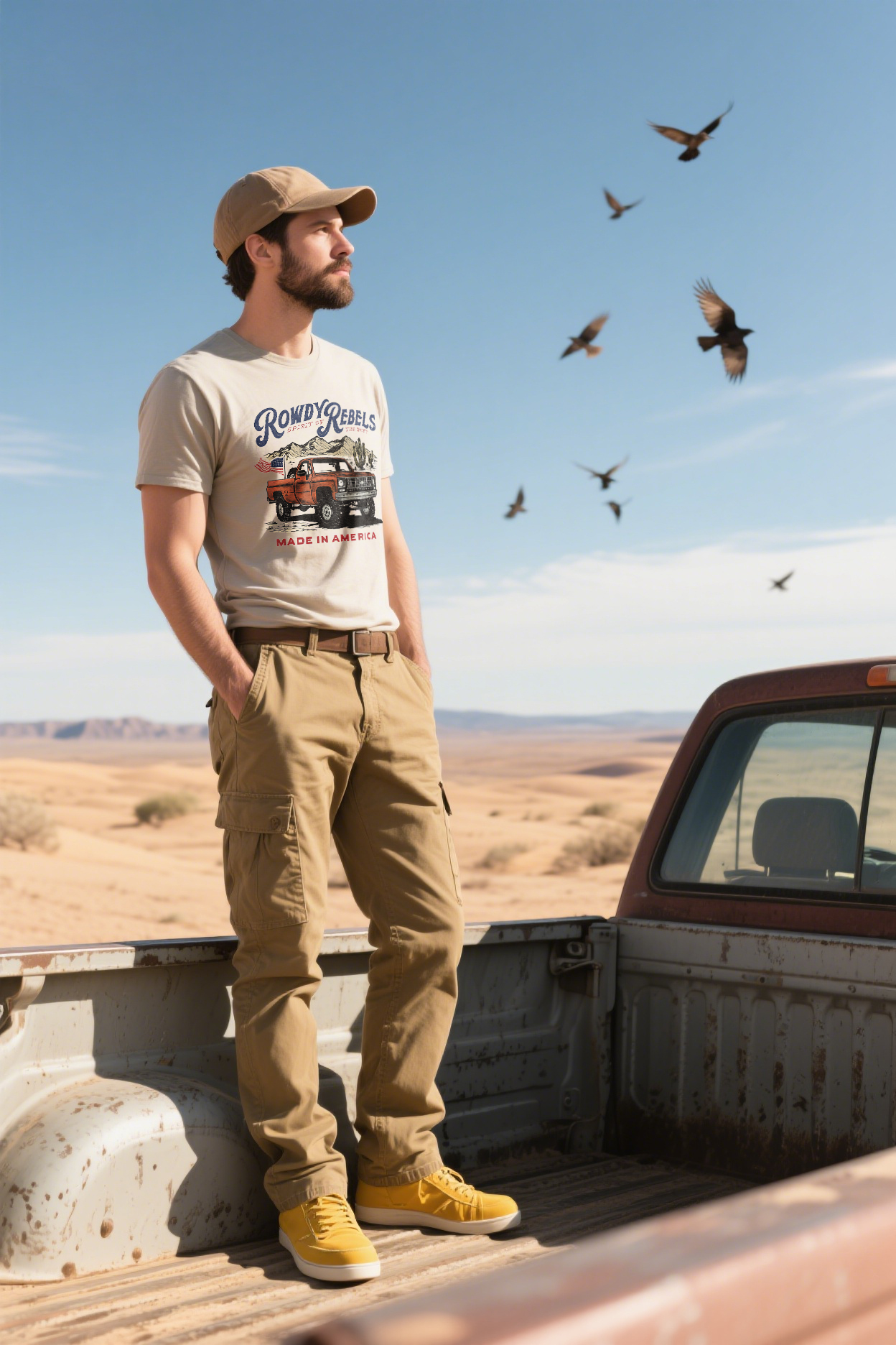Silverado Nomad Tee - Vintage Southwest Road Legend