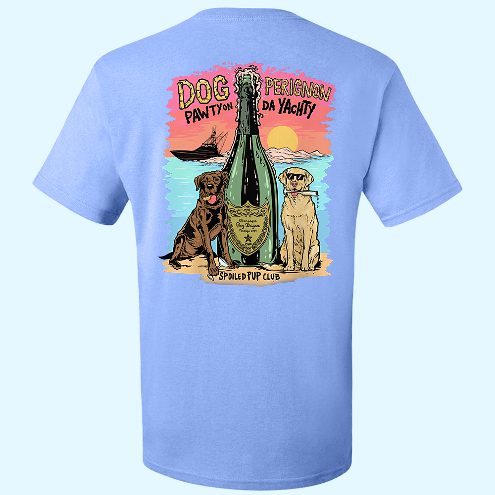 Dog Perignon Pawtyon Da Yachty T-shirt