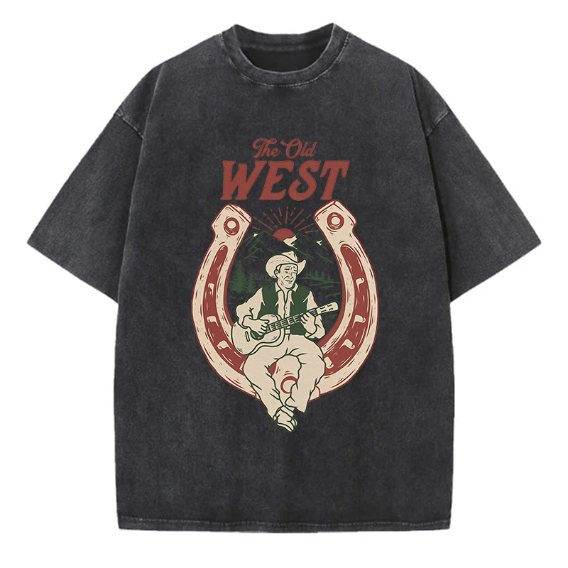The Old West Unisex Washed T-Shirt