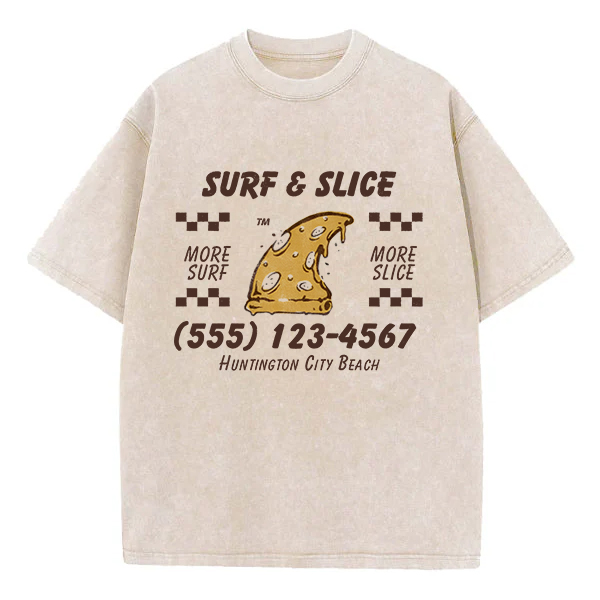 Washed T-Shirt | Surf & Slice Washed TEE