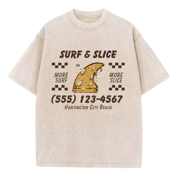 Washed T-Shirt | Surf & Slice Washed TEE