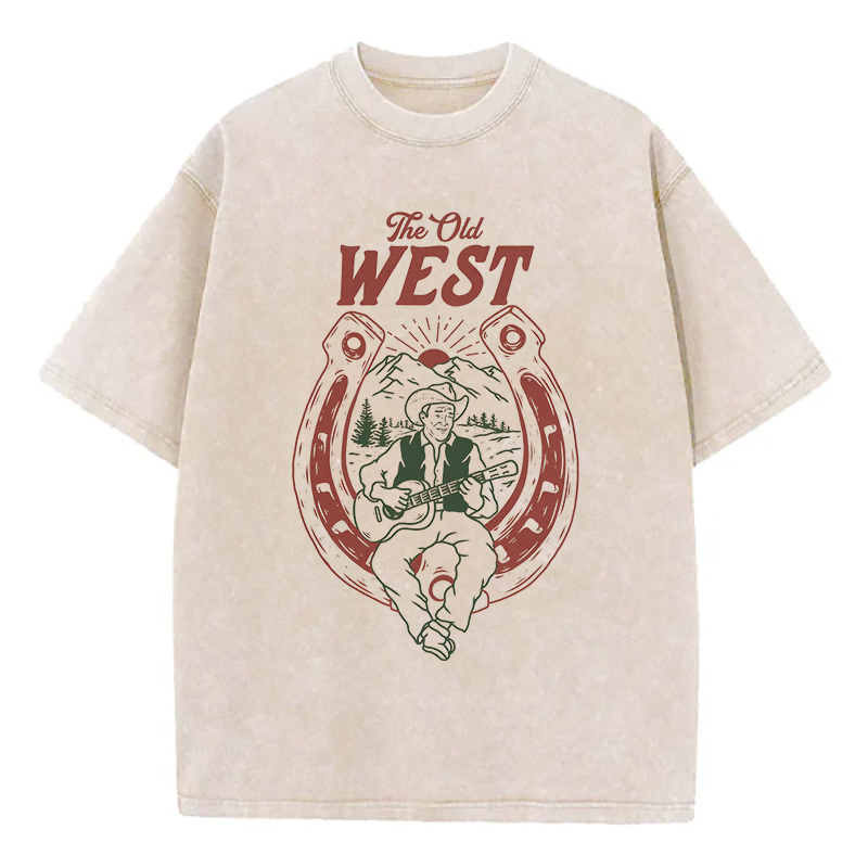The Old West Unisex Washed T-Shirt